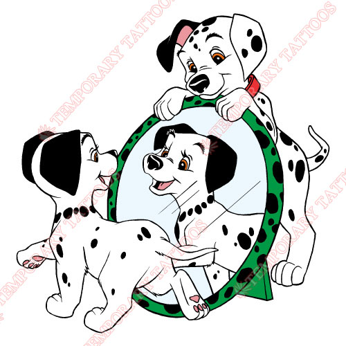 101 Dalmatians Customize Temporary Tattoos Stickers NO.636